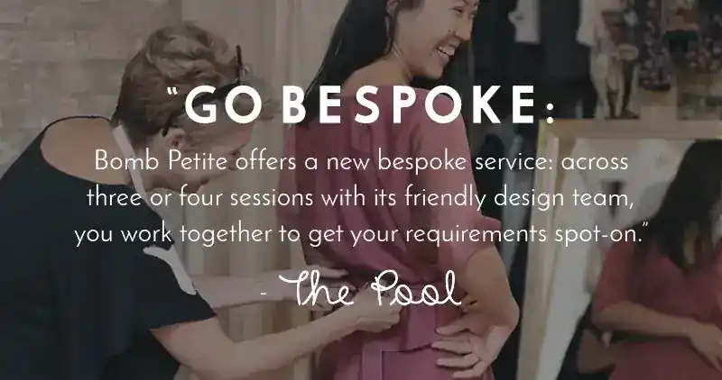 Bomb Petite Bespoke press coverage The Pool