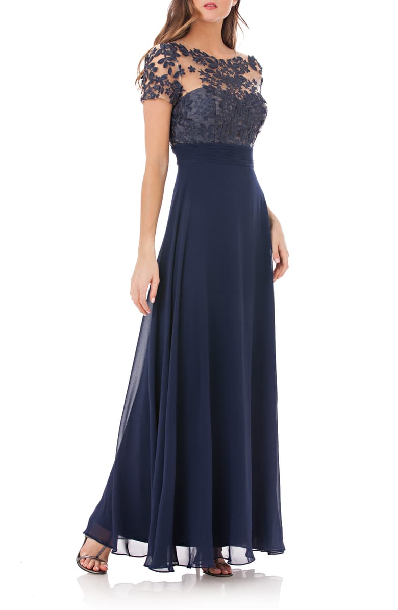 js collections petite gowns